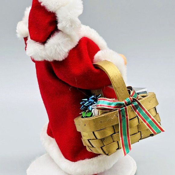 Annalee Mrs Claus Basket Gifts 6 inch 2003 Vintage Christmas Santa - Picture 5 of 9